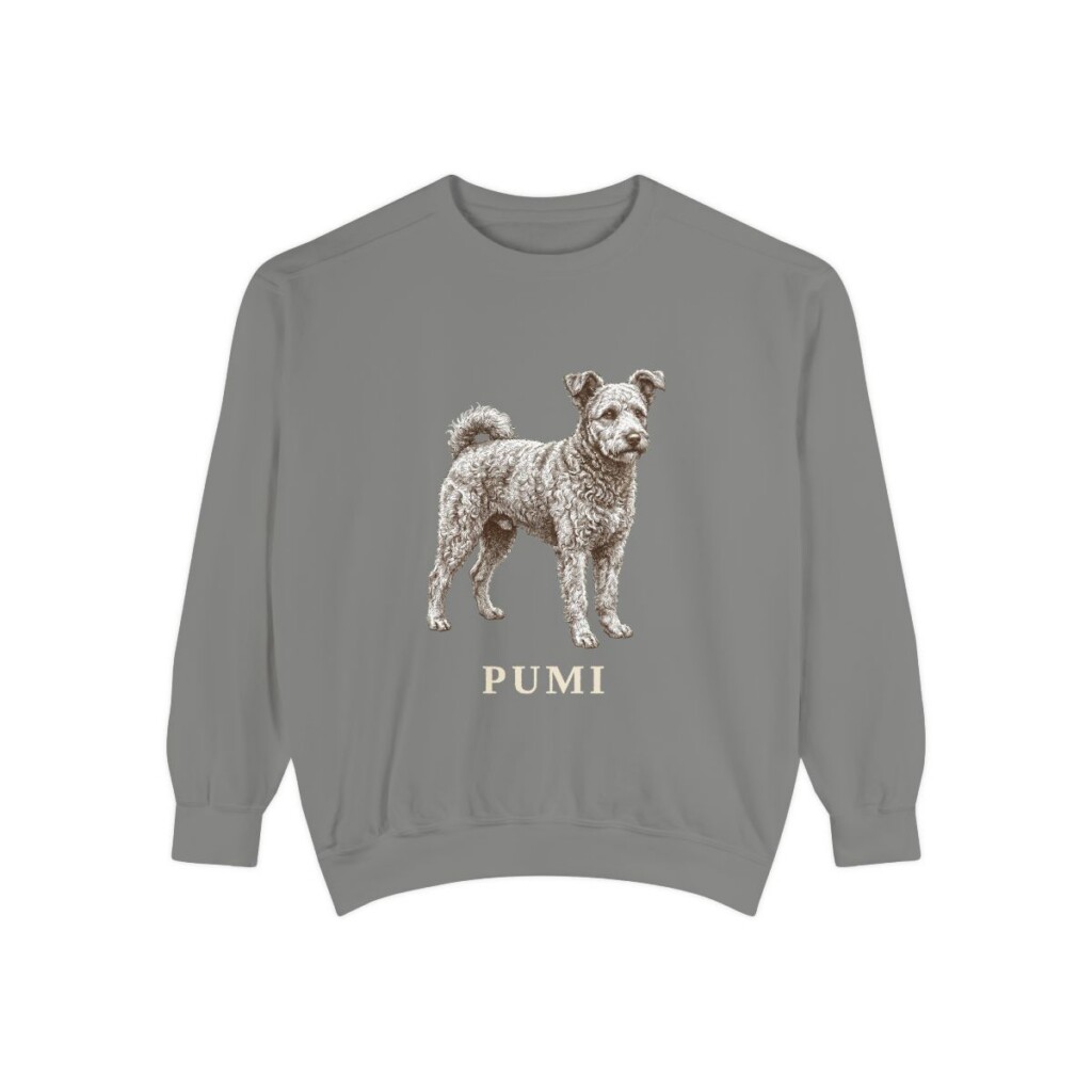 pumi-sweatshirt-grey Pumi Sweatshirt, Grey, front view
