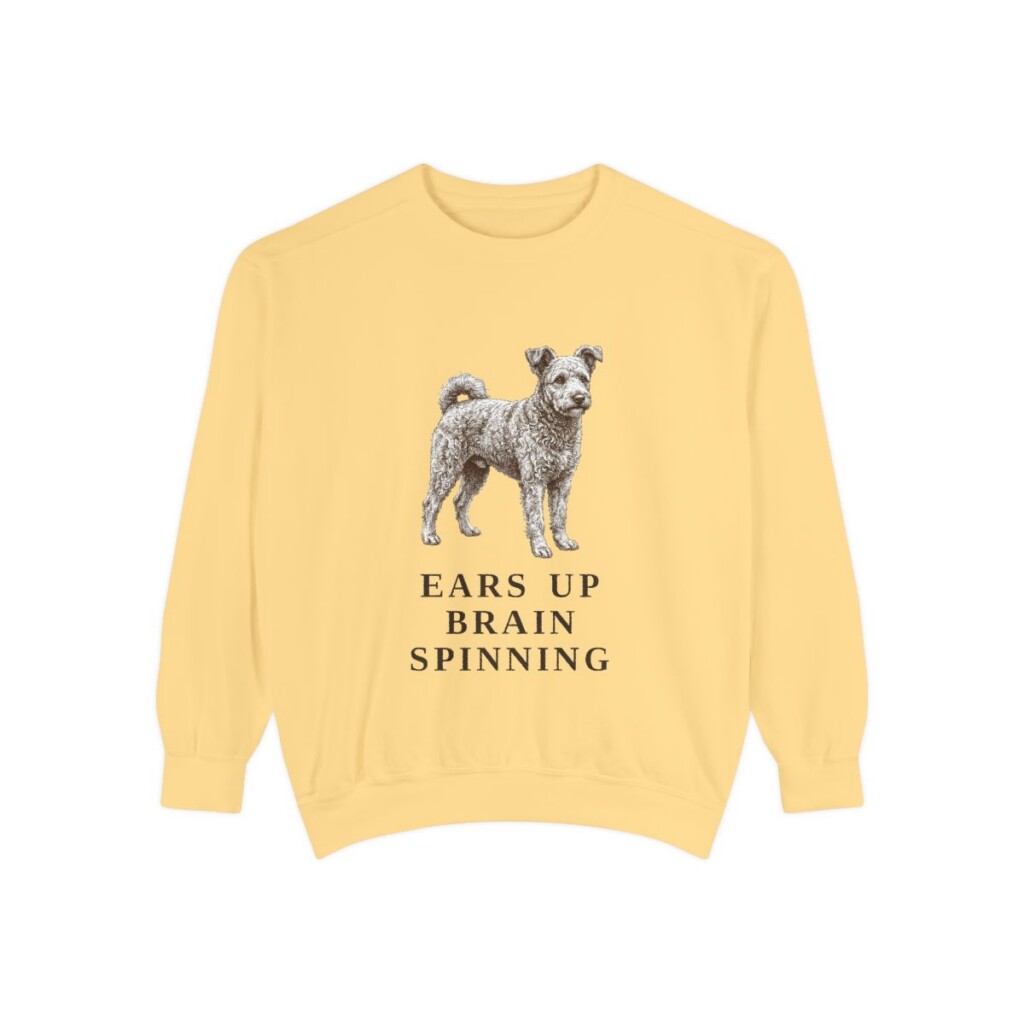 Pumi Humor Sweatshirt, Butter, front view