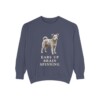 Pumi Humor Sweatshirt, Denim, front view