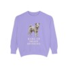 Pumi Humor Sweatshirt, Violet, front view