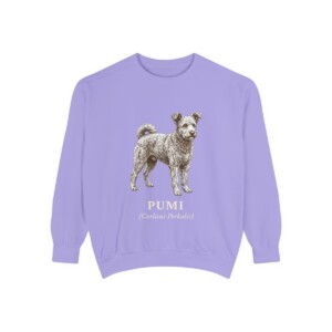 Pumi Latin Sweatshirt, Violet, front view