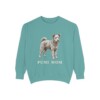 Pumi Mom Sweatshirt, Seafoam, front view