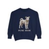 Pumi Mom Sweatshirt, True Navy, front view