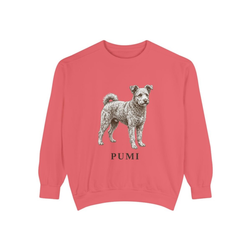 pumi-sweatshirt-watermelon Pumi Sweatshirt, Watermelon, front view