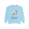 Pyrenean Mastiff Sweatshirt, Chambray, front view