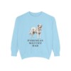 Pyrenean Mastiff Dad Sweatshirt, Chambray, front view