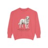 Pyrenean Mastiff Latin Sweatshirt, Watermelon, front view