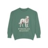Pyrenean Mastiff Sweatshirt, Light Green, front view