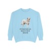 Pyrenean Mastiff Mom Sweatshirt, Chambray, front view