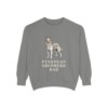 Pyrenean Shepherd Dad Sweatshirt, Grey, front view