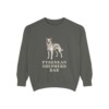 Pyrenean Shepherd Dad Sweatshirt, Pepper, front view