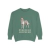 Pyrenean Shepherd Sweatshirt, Light Green, front view