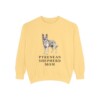 Pyrenean Shepherd Mom Sweatshirt, Butter, front view