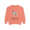 Pyrenean Shepherd Sweatshirt, Terracotta, front view