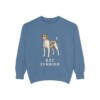 Rat Terrier Sweatshirt, Blue Jean, front view