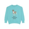 Rat Terrier Dad Sweatshirt, Chalky Mint, front view