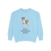 Rat Terrier Dad Sweatshirt, Chambray, front view