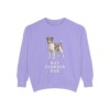 Rat Terrier Dad Sweatshirt, Violet, front view