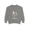 Rat Terrier Sweatshirt, Grey, front view