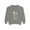 Rat Terrier Humor Sweatshirt, Grey, front view
