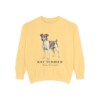 Rat Terrier Latin Sweatshirt, Butter, front view