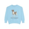 Rat Terrier Latin Sweatshirt, Chambray, front view
