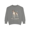 Rat Terrier Latin Sweatshirt, Grey, front view
