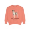 Rat Terrier Latin Sweatshirt, Terracotta, front view