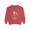 Rat Terrier Mom Sweatshirt, Crimson, front view