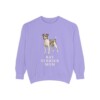 Rat Terrier Mom Sweatshirt, Violet, front view