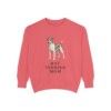 Rat Terrier Mom Sweatshirt, Watermelon, front view