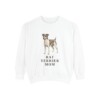 Rat Terrier Mom Sweatshirt, White, front view