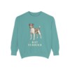 Rat Terrier Sweatshirt, Seafoam, front view