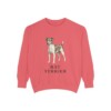 Rat Terrier Sweatshirt, Watermelon, front view