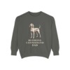 Redbone Coonhound Dad Sweatshirt, Pepper, front view