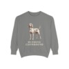 Redbone Coonhound Sweatshirt, Grey, front view