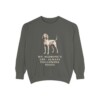 Redbone Coonhound Humor Sweatshirt, Pepper, front view