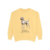 redbone-coonhound-sweatshirt-latin-butter Redbone Coonhound Latin Sweatshirt, Butter, front view