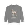 redbone-coonhound-sweatshirt-latin-grey Redbone Coonhound Latin Sweatshirt, Grey, front view