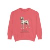 redbone-coonhound-sweatshirt-latin-watermelon Redbone Coonhound Latin Sweatshirt, Watermelon, front view