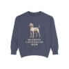 Redbone Coonhound Mom Sweatshirt, Denim, front view
