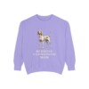 Redbone Coonhound Mom Sweatshirt, Violet, front view