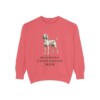 Redbone Coonhound Mom Sweatshirt, Watermelon, front view