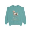 Redbone Coonhound Sweatshirt, Seafoam, front view