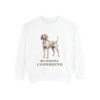 Redbone Coonhound Sweatshirt, White, front view