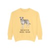 Rescue Dog Dad Sweatshirt, Butter, front view