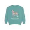 Rescue Dog Latin Sweatshirt, Seafoam, front view