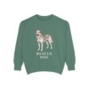 Rescue Dog Sweatshirt, Light Green, front view