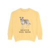 Rescue Dog Mom Sweatshirt, Butter, front view