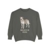 Rescue Dog Sweatshirt, Pepper, front view